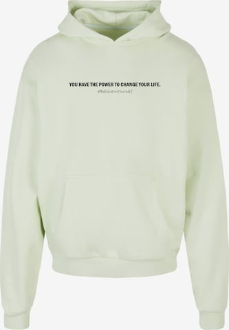 Merchcode Sweatshirt in Green: front