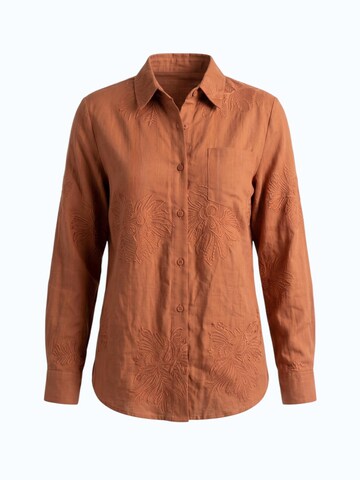 Viore Blouse in Brown
