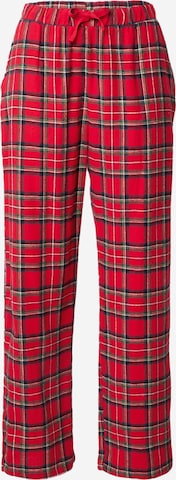 Pantalon de pyjama Lindex en rouge : devant