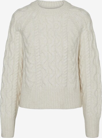 VERO MODA Sweater 'Birgitte' in Beige: front