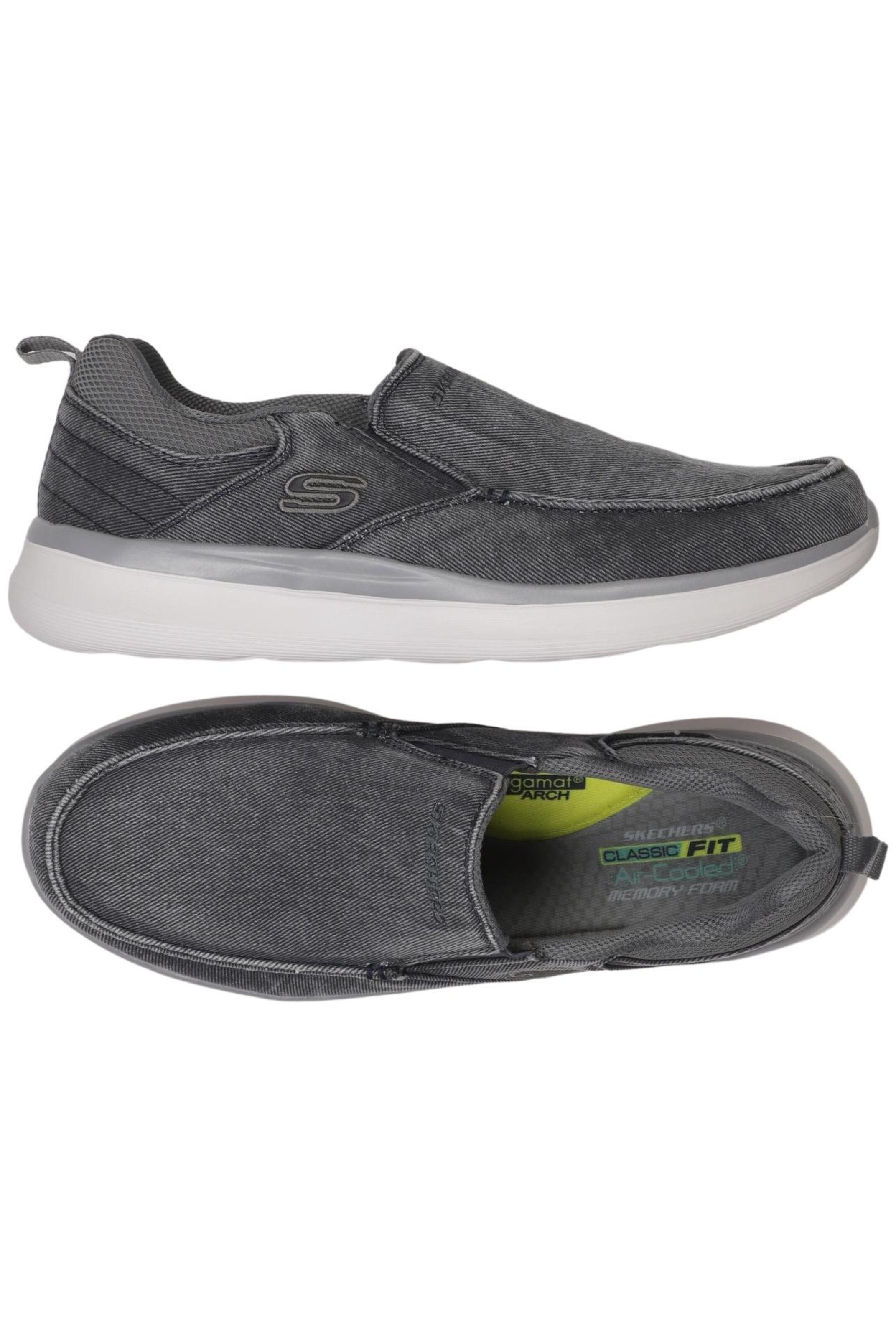 SKECHERS Flats & Loafers in 45 in Grey: front