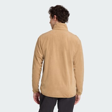 ADIDAS TERREX Функциональная флисовая куртка 'Essentials' в Коричневый