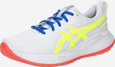 ASICS Tenisice za trčanje 'GEL-CUMULUS 27 ATC' u plava / neonsko žuta / biserno bijela, Pregled proizvoda