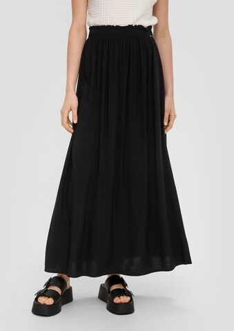 QS Skirt in Black: front