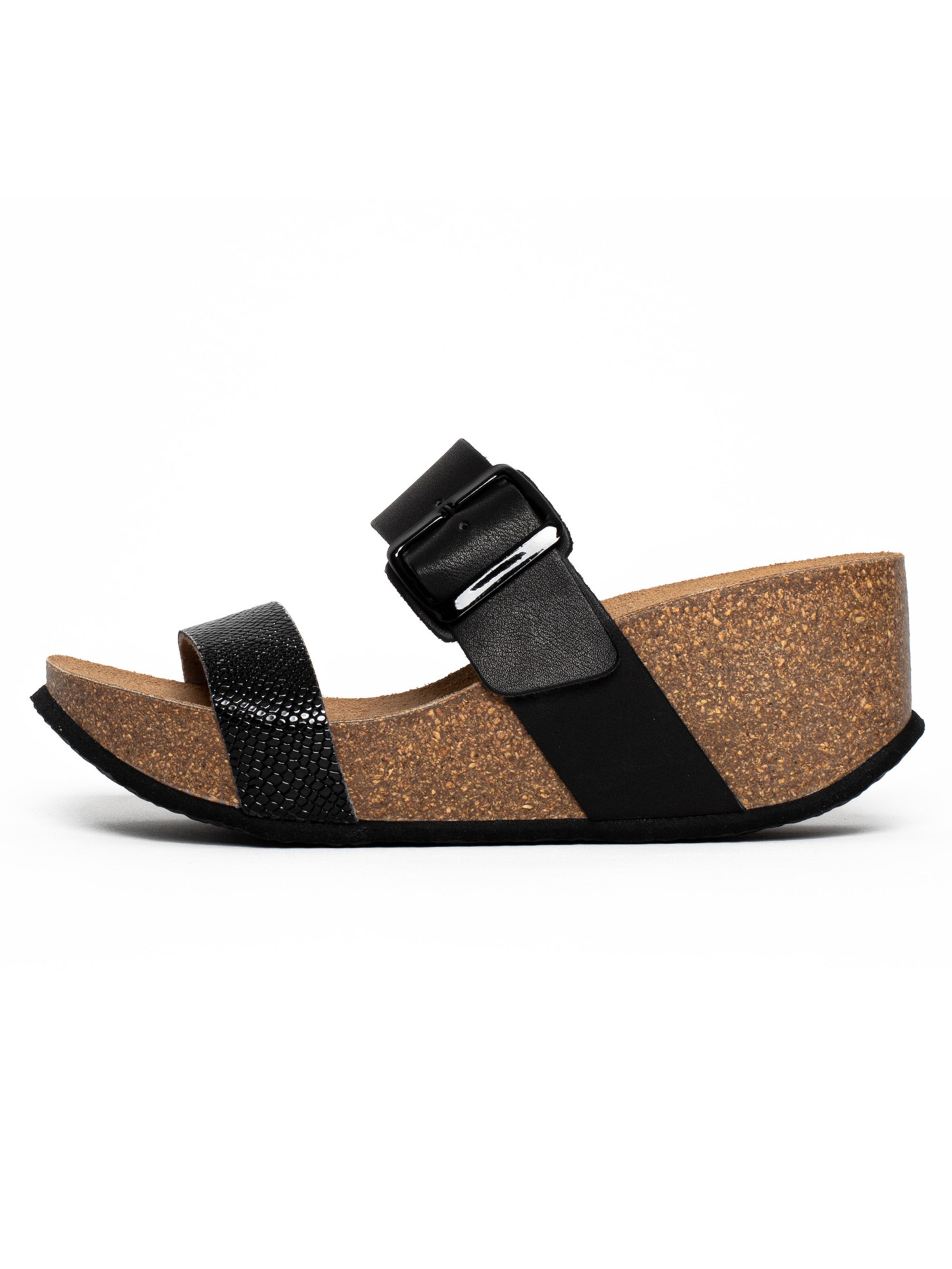 Bayton Чехли 'Persee' в черно: отпред