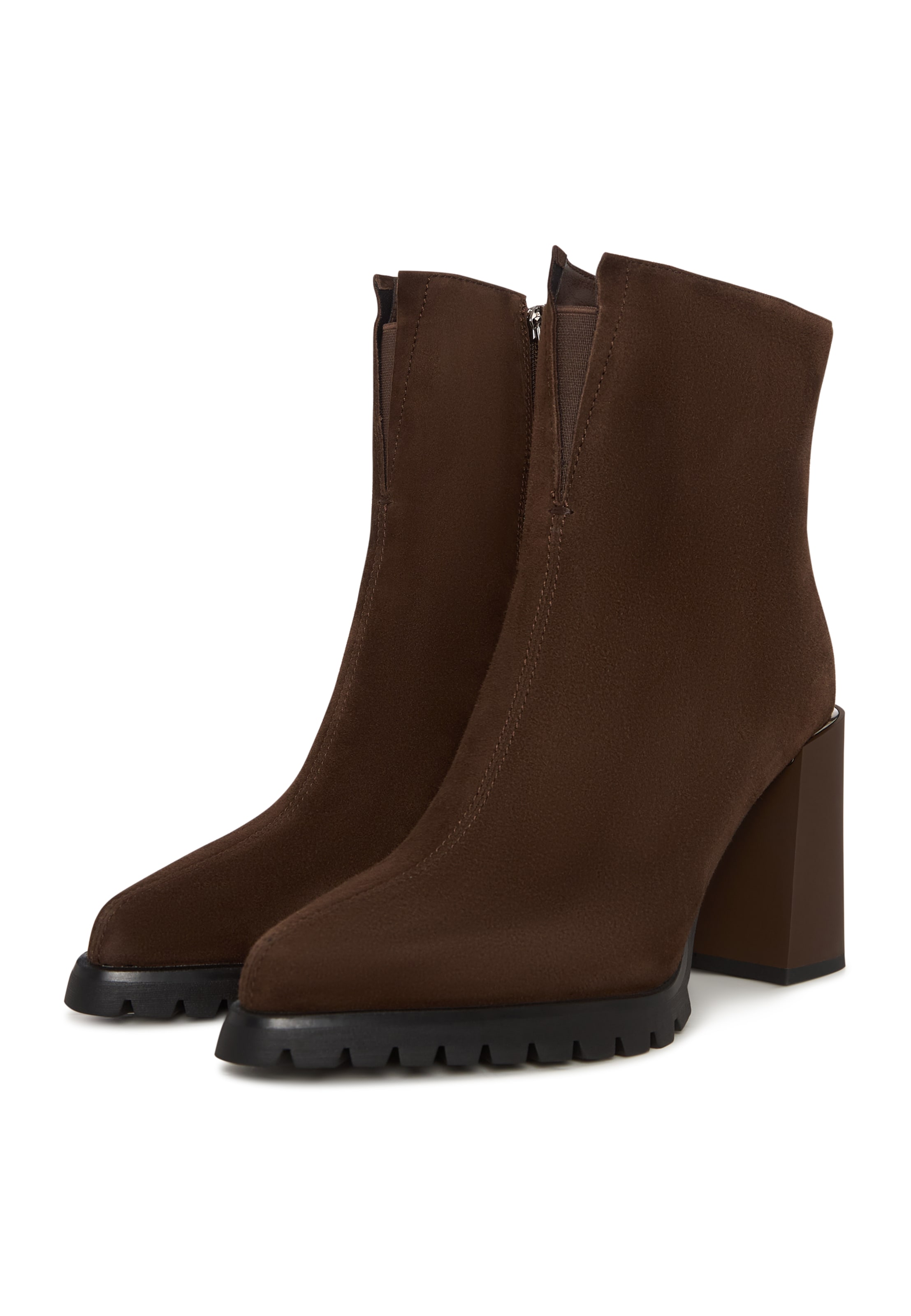 Bottines CESARE GASPARI en marron