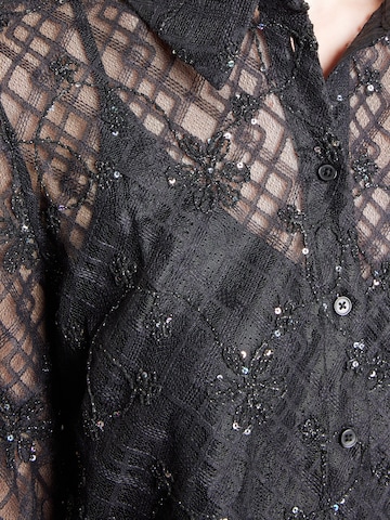 Chemisier 'OBJMICA' OBJECT en noir