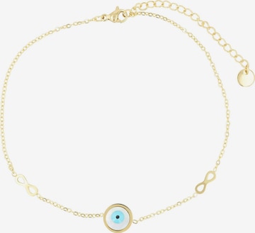 Akzent Fußschmuck 'Wenna, langlebig' in Gold: Vorderseite