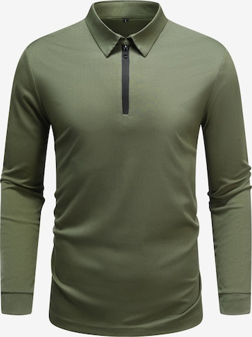 ALLTHEMEN Shirt 'Wechsel' in Green: front