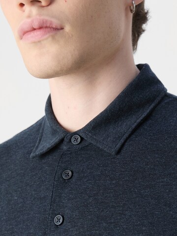 BOSS Shirt 'P-Pitton 62' in Blauw
