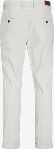 JACK & JONES Slimfit Chinobyxa 'Marco' i vit