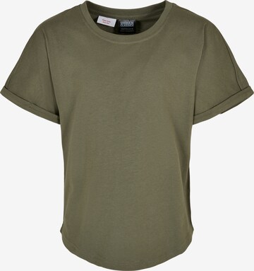 Urban Classics Shirt in Groen: voorkant