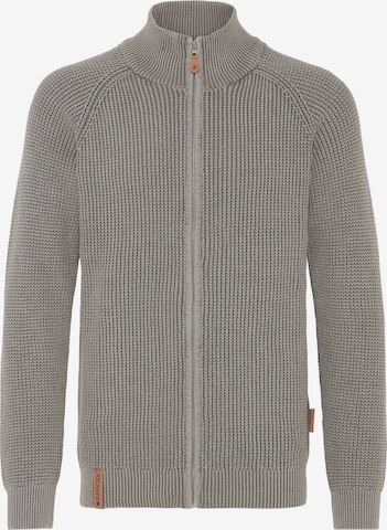 INDICODE JEANS - Cárdigan ' IDRockly ' en gris: frente