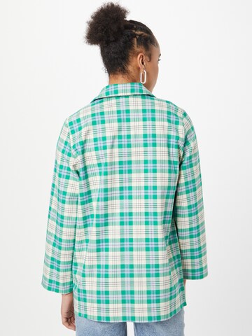 Monki Summer Coat in Green