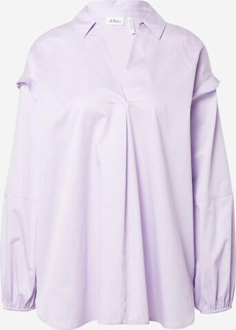 s.Oliver BLACK LABEL Blouse in Purple: front