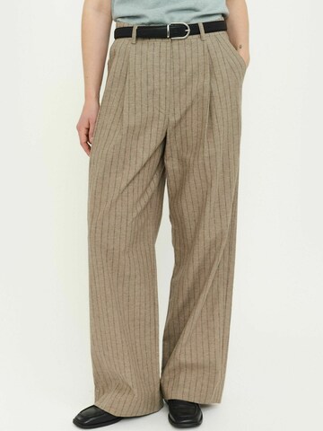 Soft Rebels Regular Pants ' SRMarja ' in Beige: front