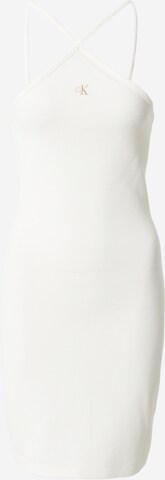 Calvin Klein Jeans Сарафан в Белый: спереди