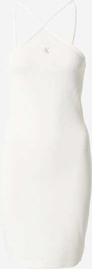 Calvin Klein Jeans Robe d’été en chamois / blanc, Vue avec produit