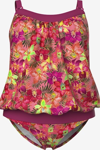 Ulla Popken Bandeau BH in Orange: Vorderseite