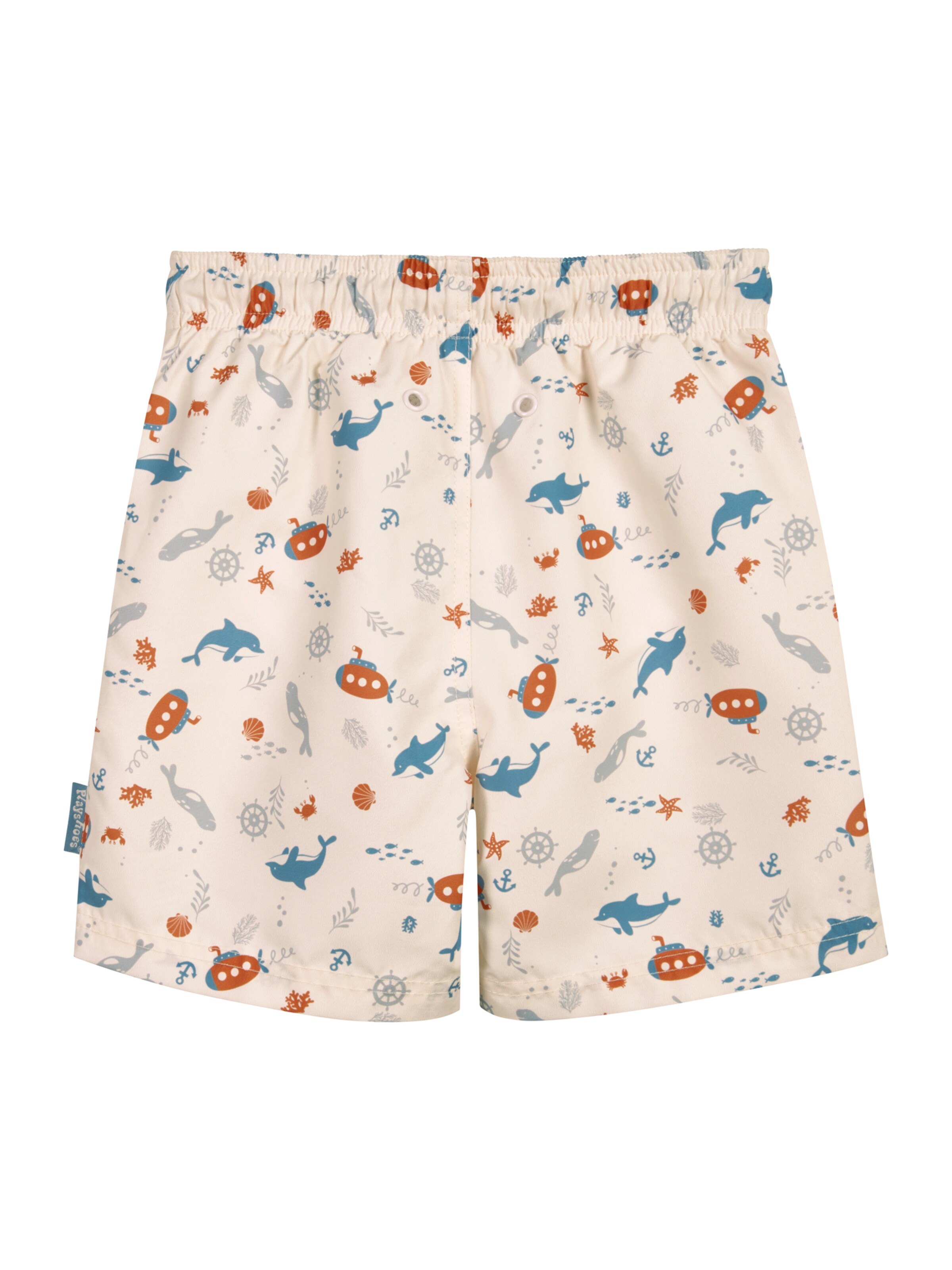 PLAYSHOES Ujumispüksid 'Sea Friends', värv beež