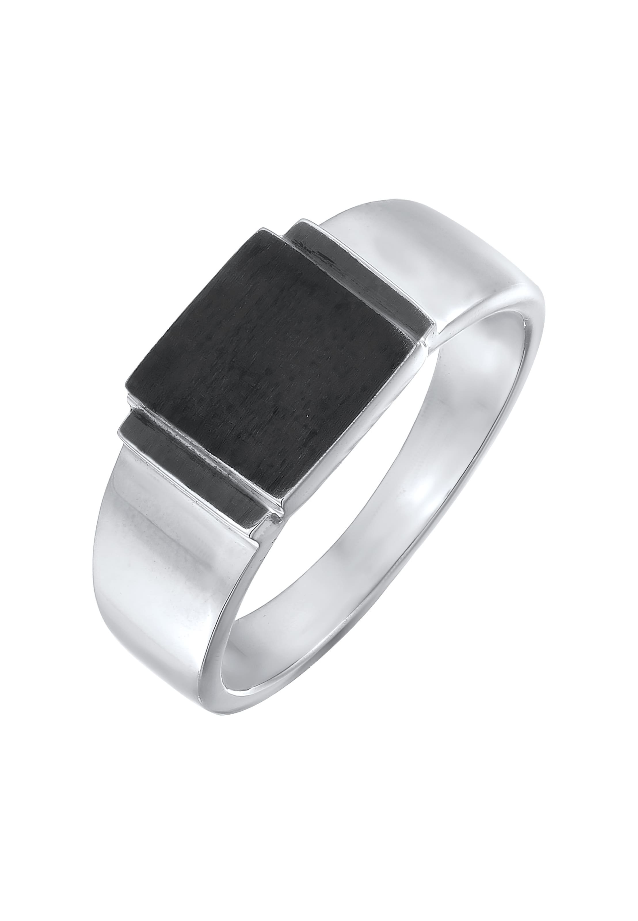 KUZZOI Ring in Silber: Vorderseite