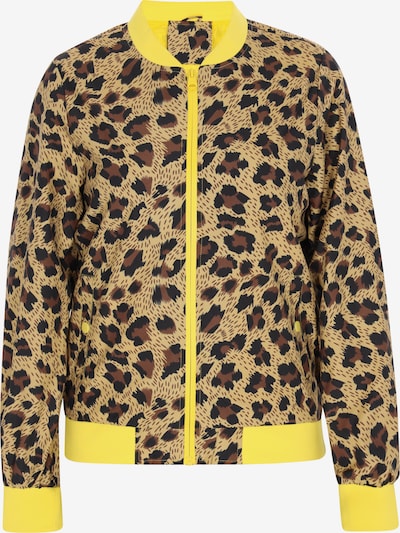 Demisezoninė striukė iš COSIMON, spalva – smėlio spalva / ruda / geltona / juoda, Prekių apžvalga