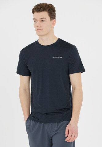 ENDURANCE Functioneel shirt 'Abdon' in Zwart: voorkant