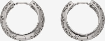 Boucles d'oreilles IZIA en argent : devant