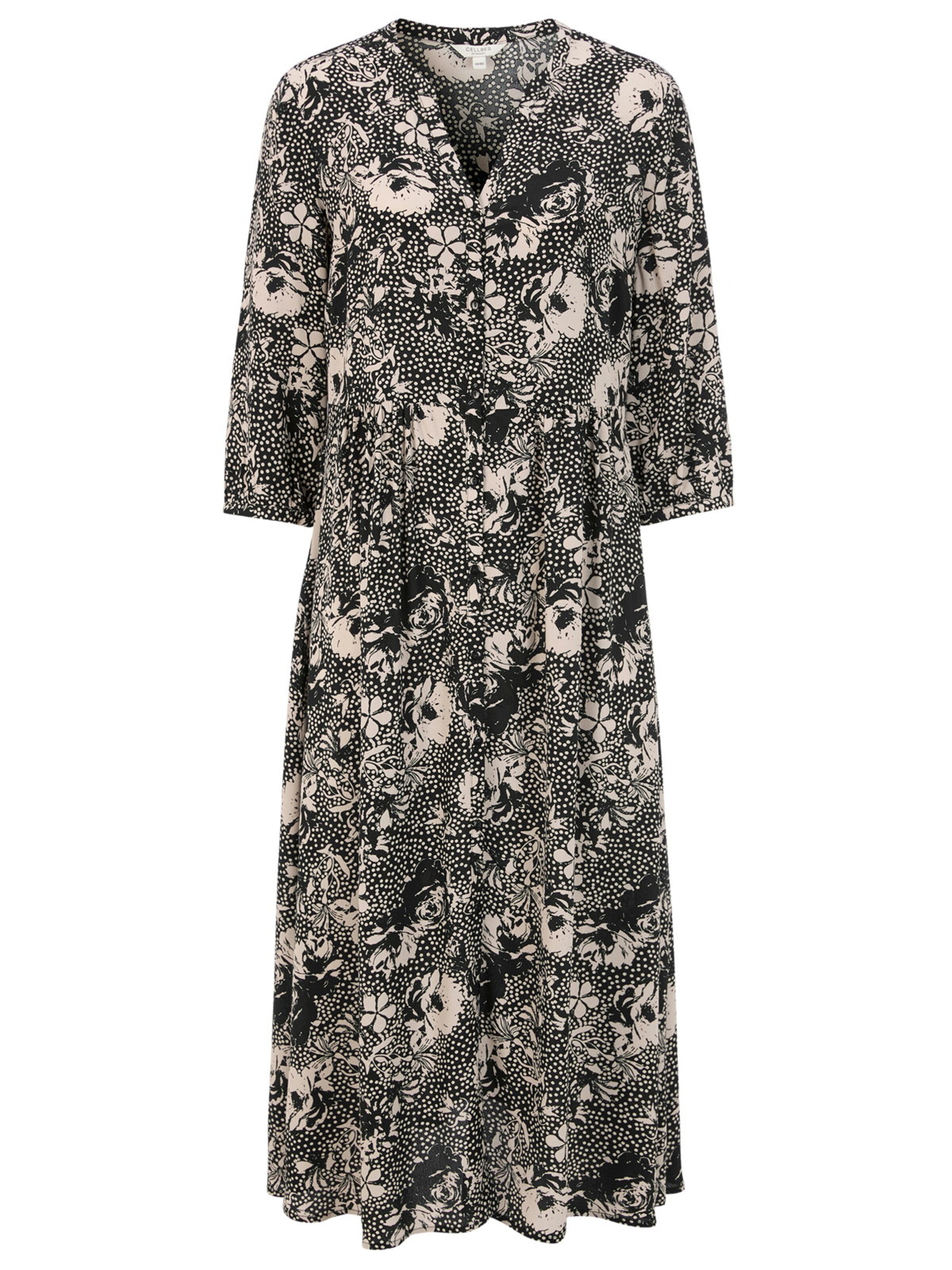 Cellbes of Sweden Blousejurk in Zwart: voorkant