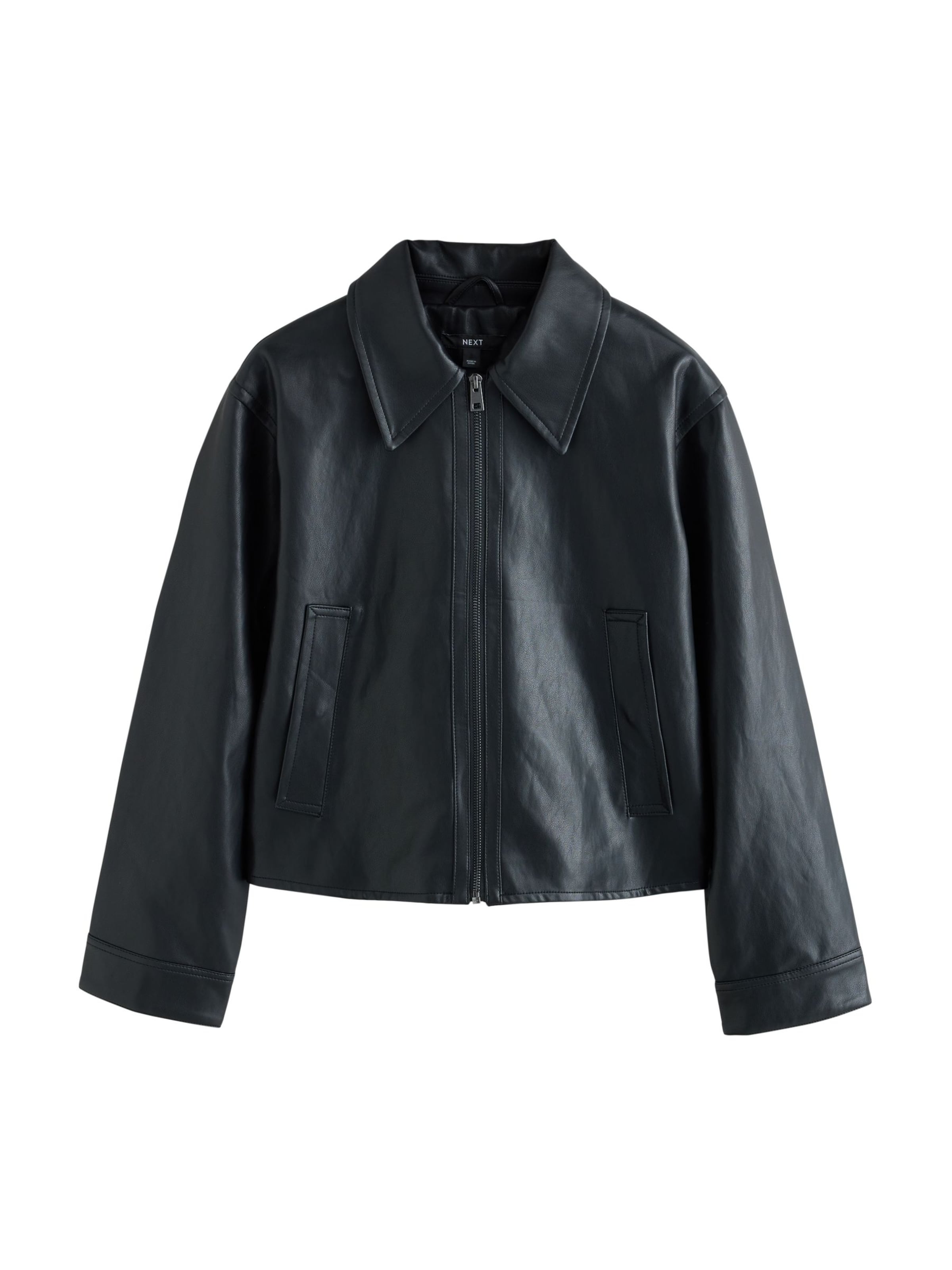 Next Between-season jacket in Black: front