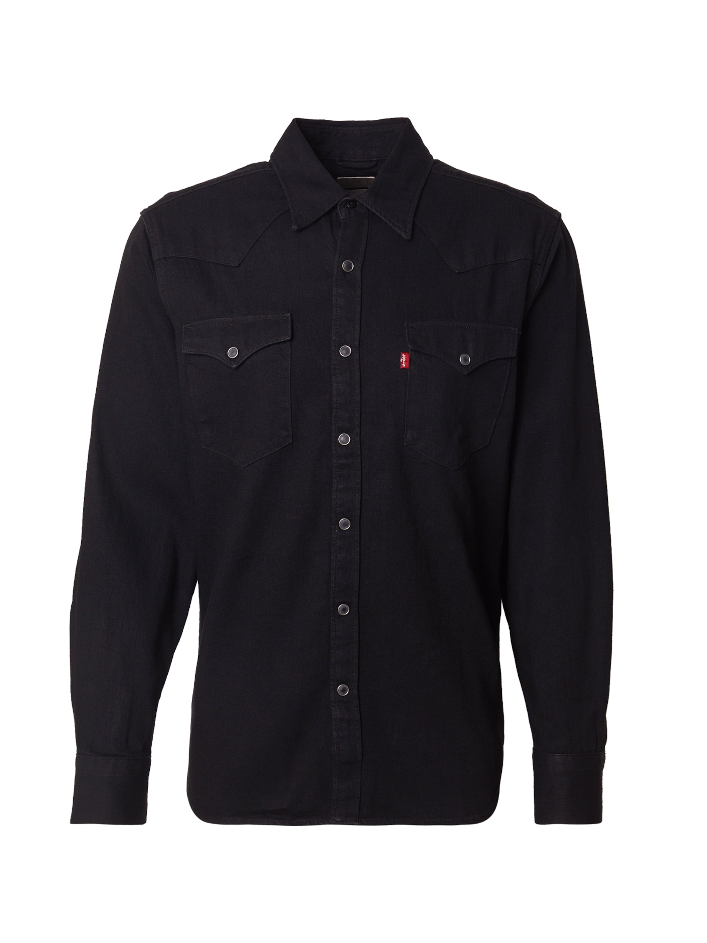 Cămașă 'Barstow Western Standard Shirt' de la LEVI'S ® pe negru: față