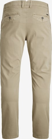 Coupe slim Pantalon chino JACK & JONES en beige