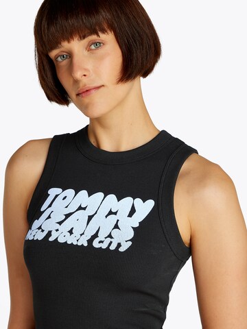 juoda Tommy Jeans Vasarinė suknelė