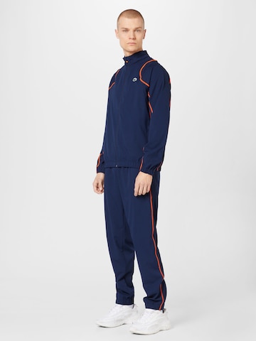Lacoste Sport Tracksuit in Blue: front