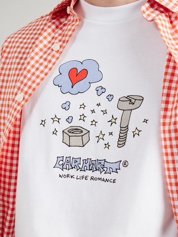 T-Shirt 'Work Life Romance' Carhartt WIP en blanc