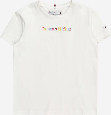 Maglietta di TOMMY HILFIGER in bianco: frontale