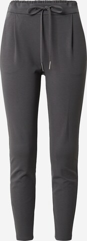 VERO MODA Pleat-front trousers 'Eva' in Grey: front