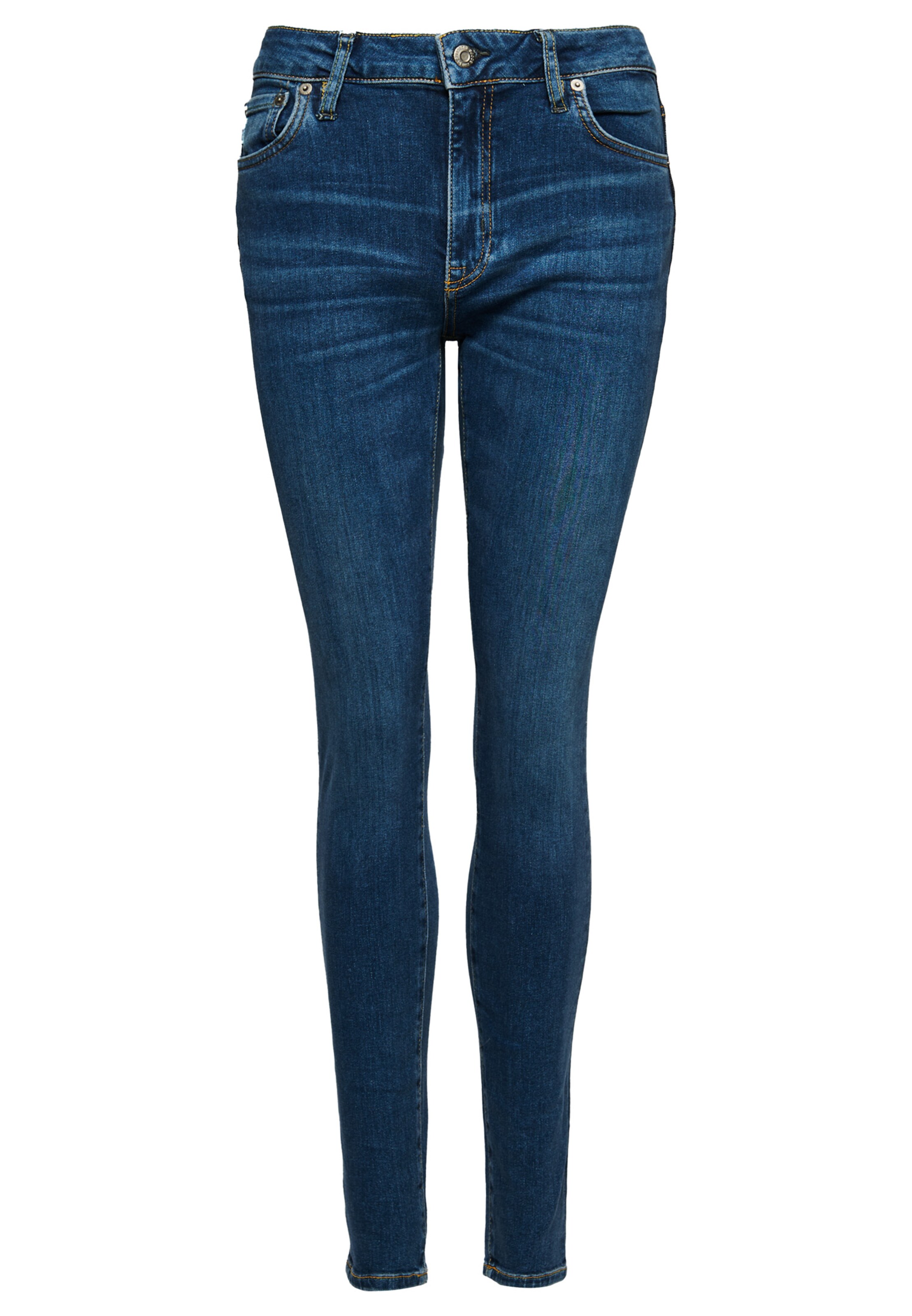 Superdry Skinny Jeans in Blauw: voorkant