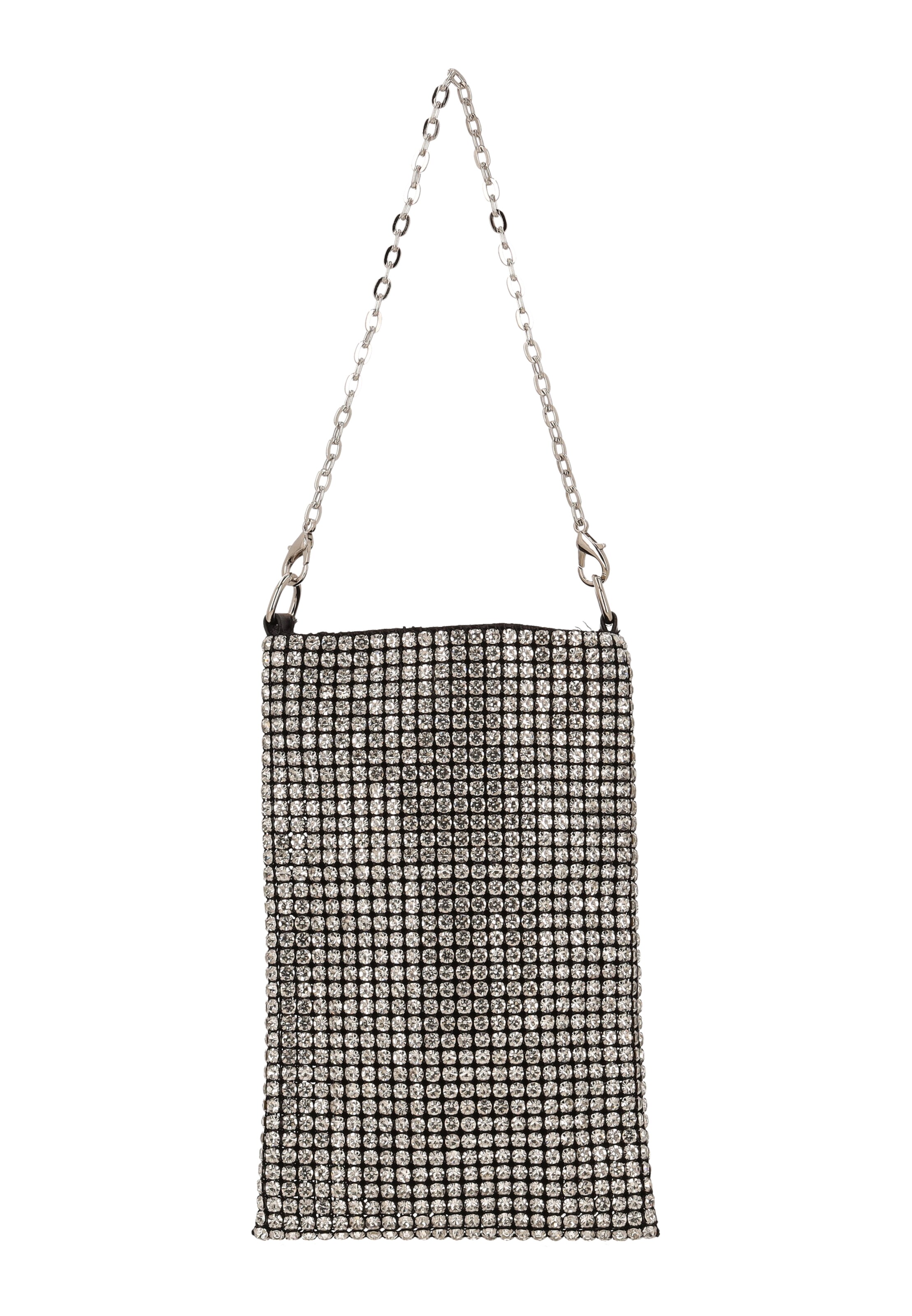 myMo at night Bolso de noche en negro / plata, Vista del producto