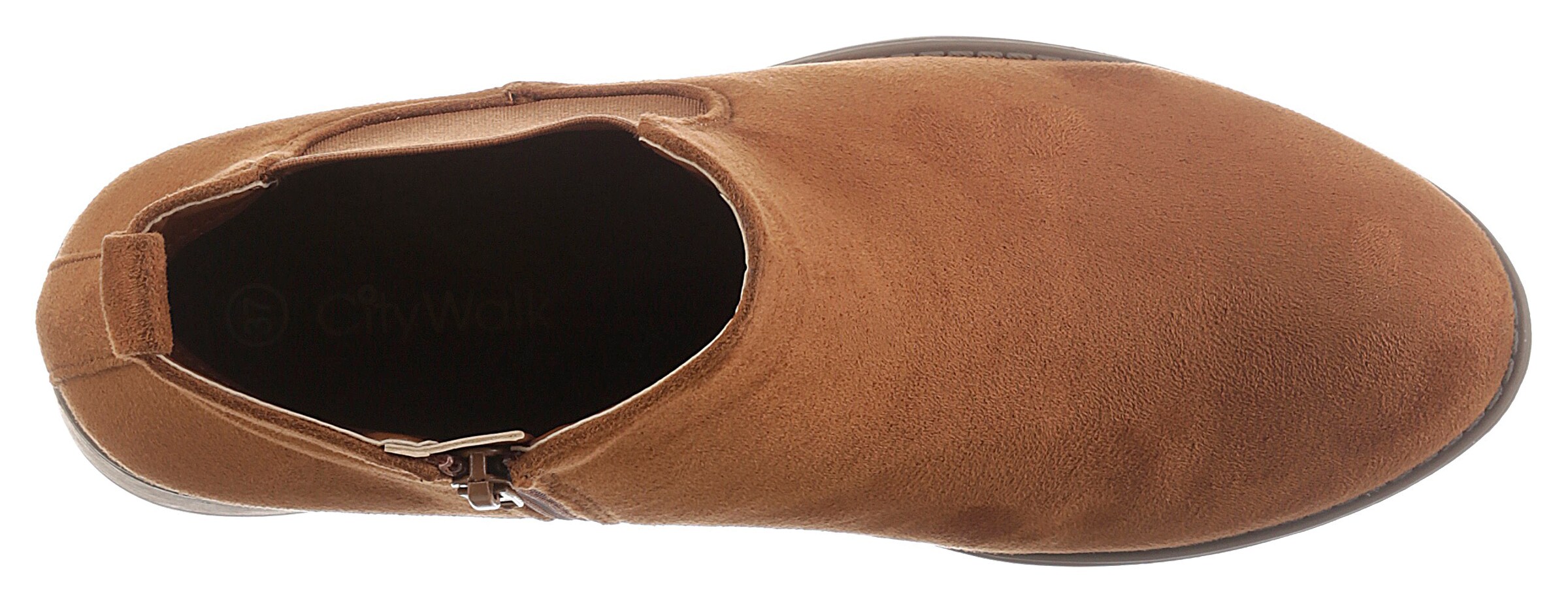 Aniston Chelsea Boots in Brown