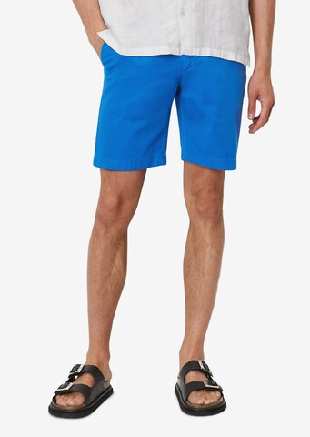 Marc O'Polo Slimfit Spodnie 'Salo' w kolorze niebieski: przód
