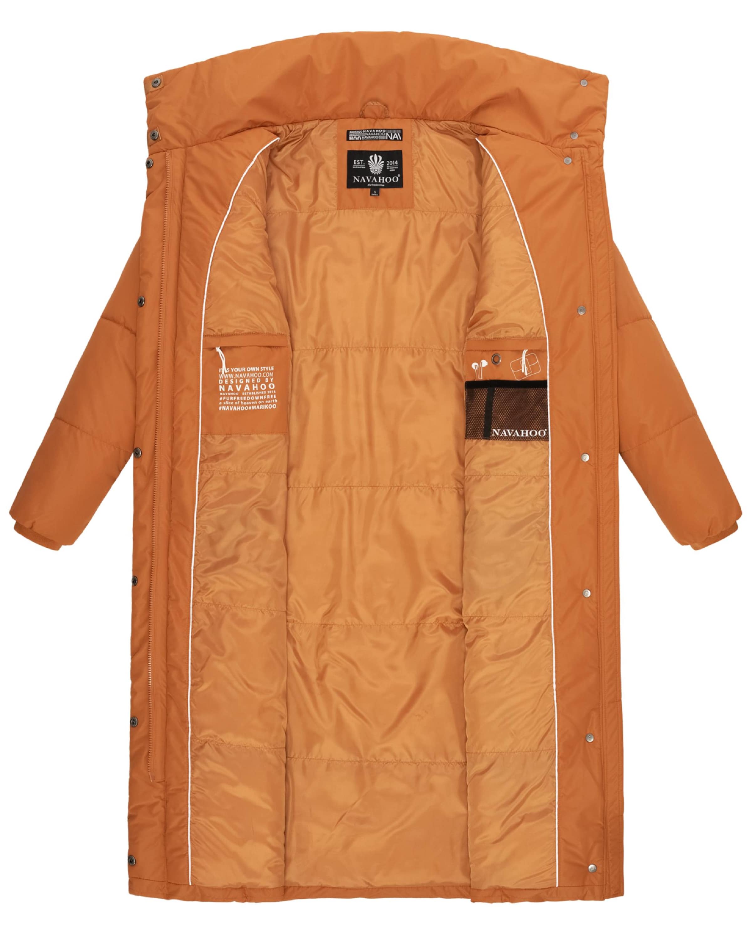 Manteau d’hiver 'Mirenaa' NAVAHOO en orange