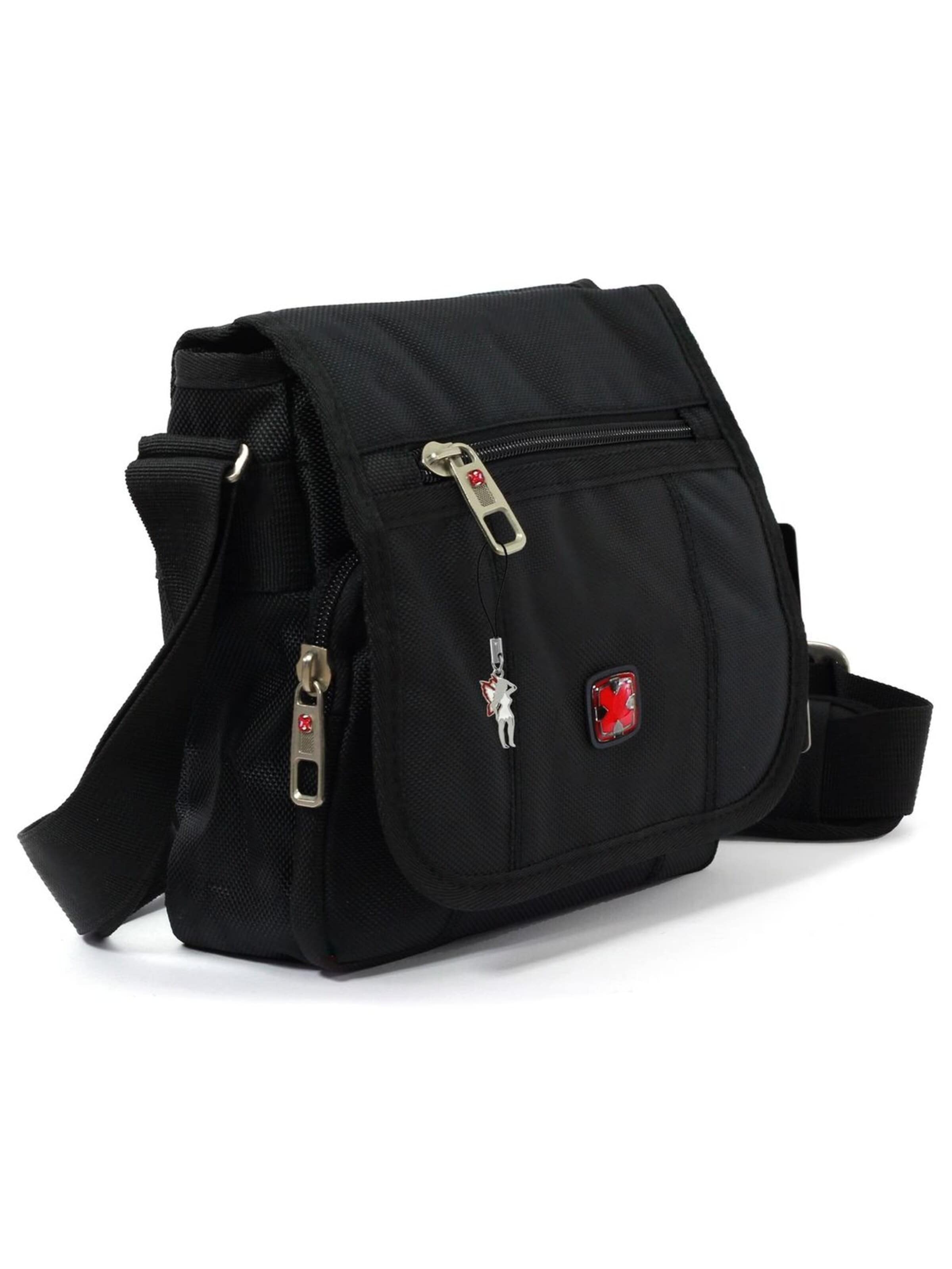 Travel N Meet - Bolso de hombro en negro