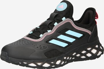 ADIDAS SPORTSWEAR - Zapatillas de running 'Web Boost' en negro: frente