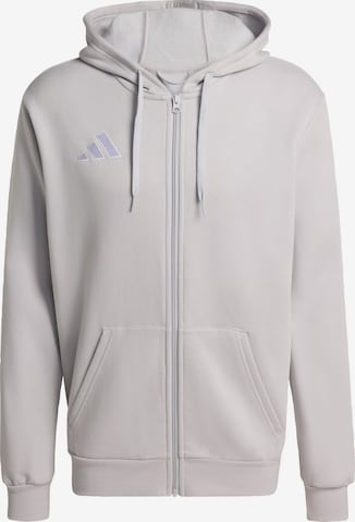 Veste de survêtement 'Entrada26' ADIDAS PERFORMANCE en gris : devant