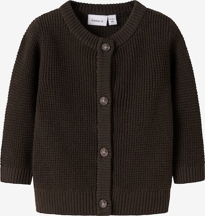 NAME IT Neuletakki 'NBNBubba' värissä tummanruskea, Tuotenäkymä