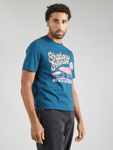 T-Shirt SCOTCH & SODA en bleu : devant