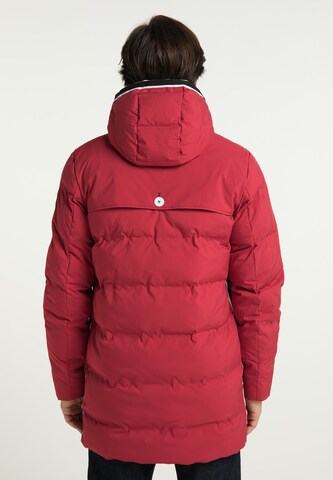 Parka d’hiver DreiMaster Maritim en rouge