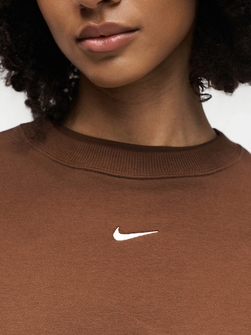 Nike Sportswear Μπλούζα φούτερ 'Studio' σε καφέ