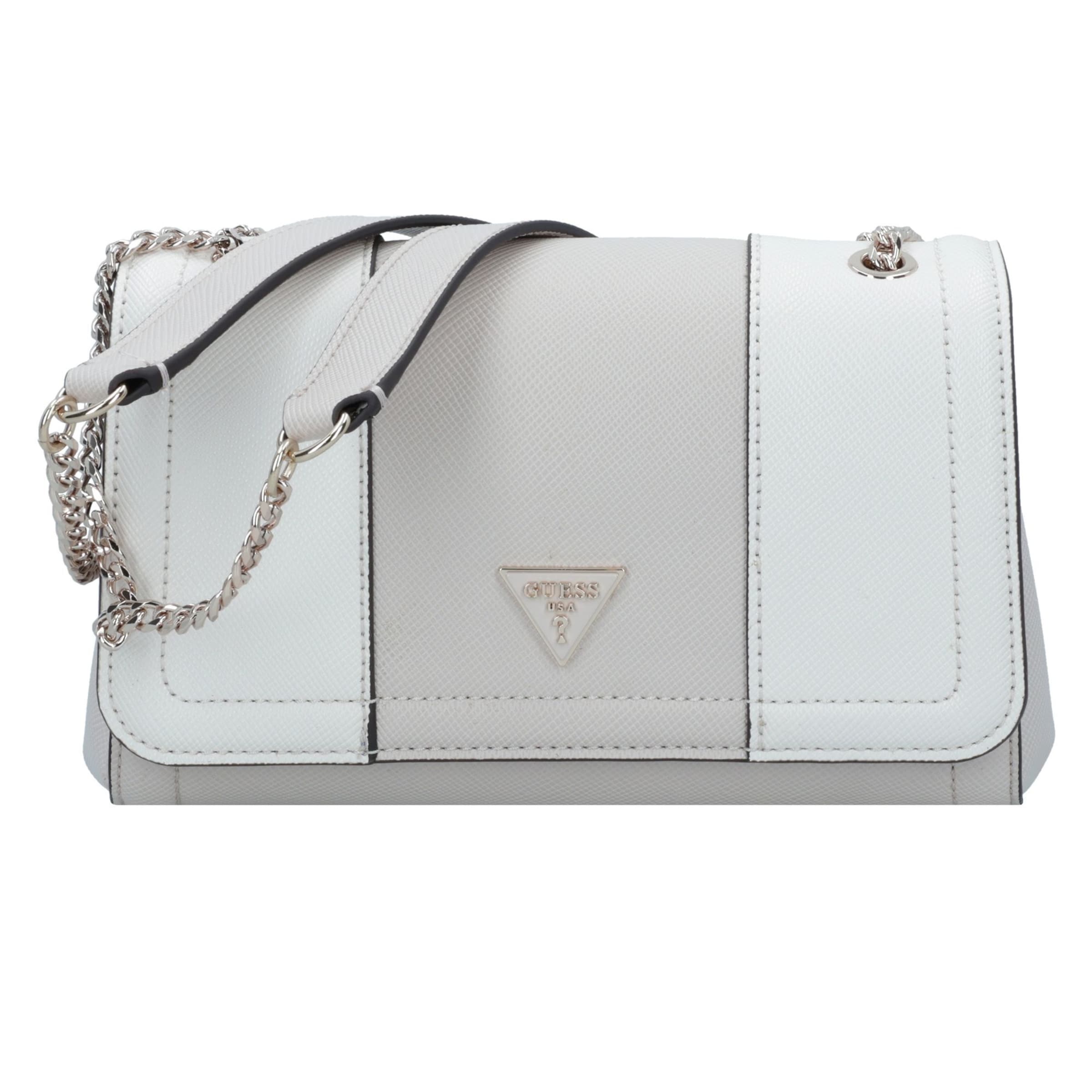 GUESS Schoudertas 'Noelle II' in Wit: voorkant